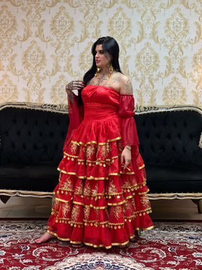 Saia Sara Vermelho/Dou