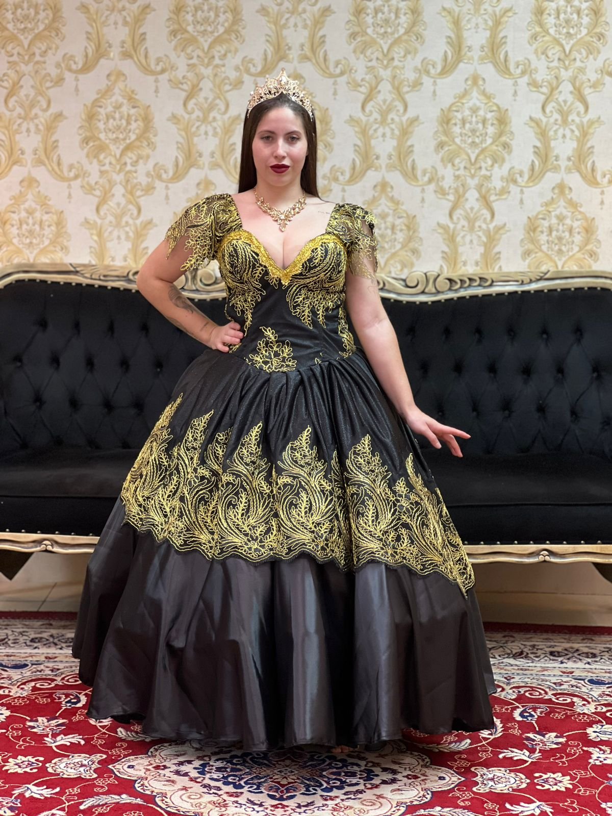 Vestido Mistérios Preto/Dou