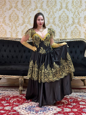 Vestido Mistérios Preto/Dou