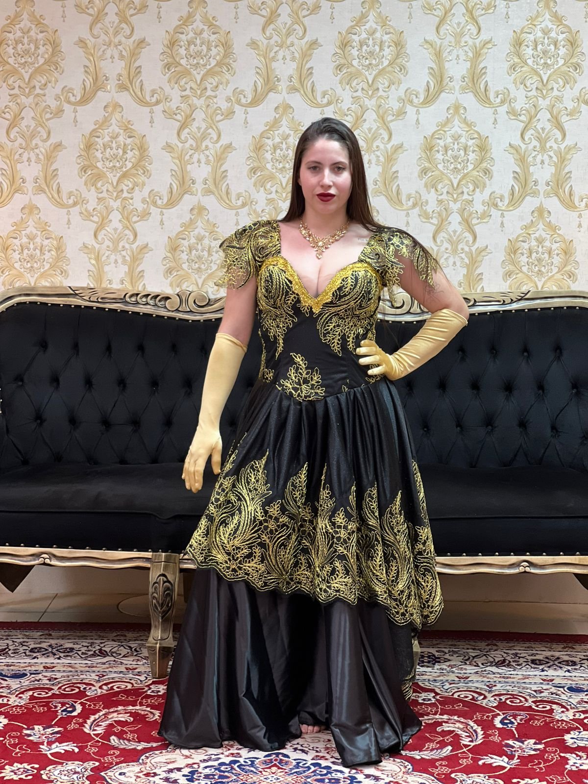 Vestido Mistérios Preto/Dou