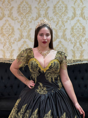 Vestido Mistérios Preto/Dou