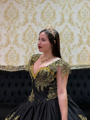 Vestido Mistérios Preto/Dou