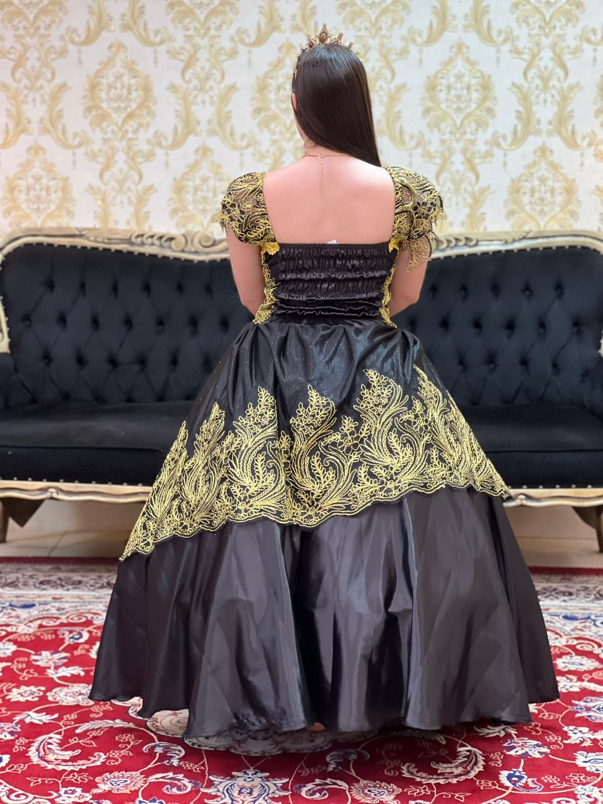 Vestido Mistérios Preto/Dou