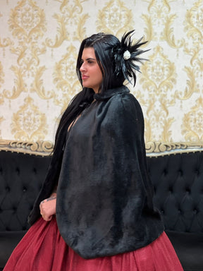 Conjunto noite vermelha + Capa Pelucia