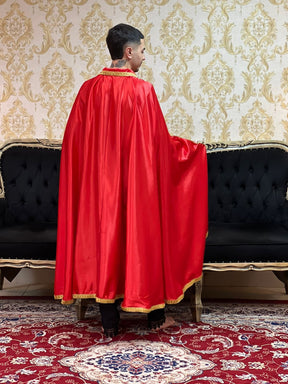 Capa Gola Cetim Vermelha/Dou