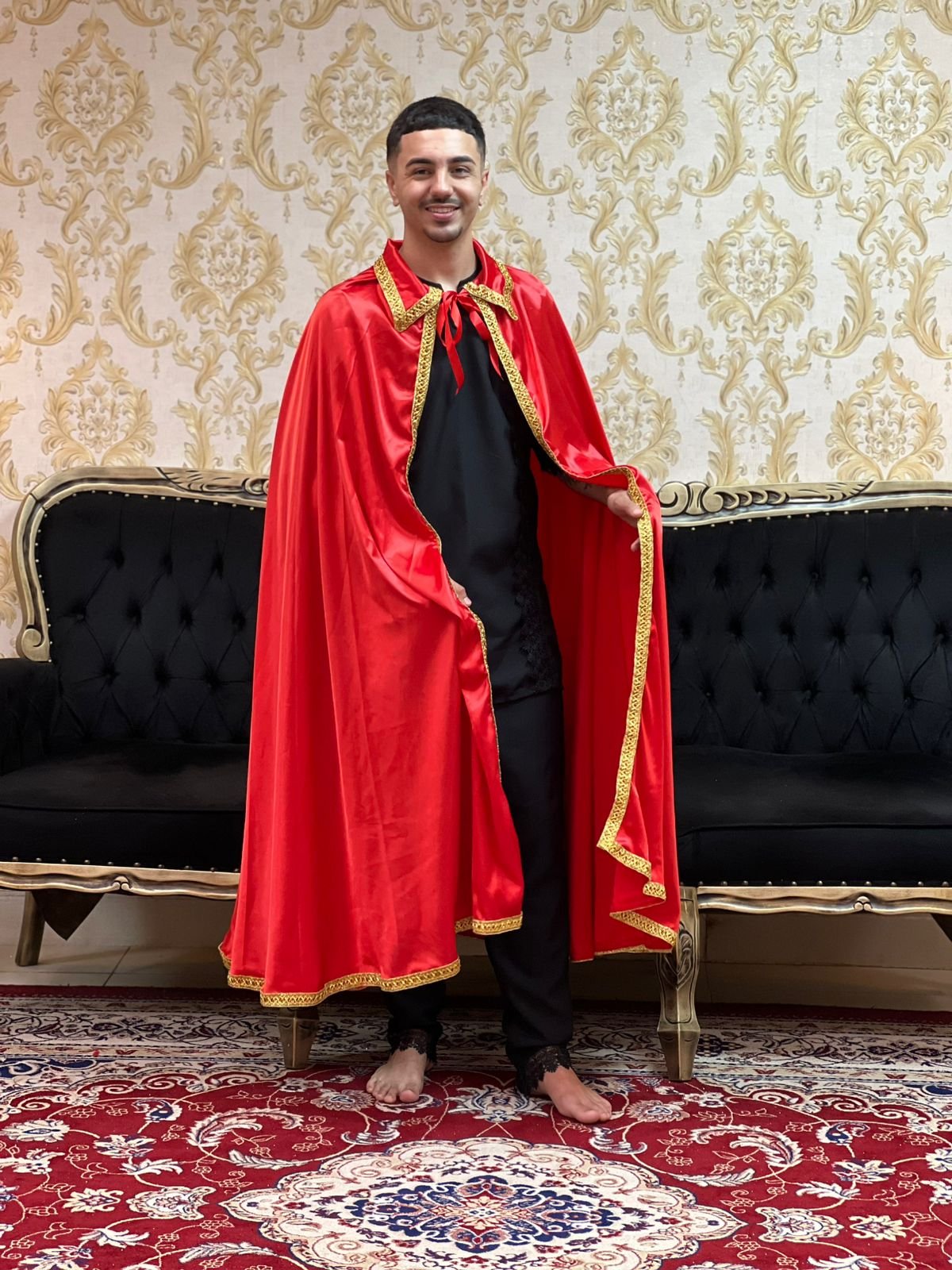 Capa Gola Cetim Vermelha/Dou