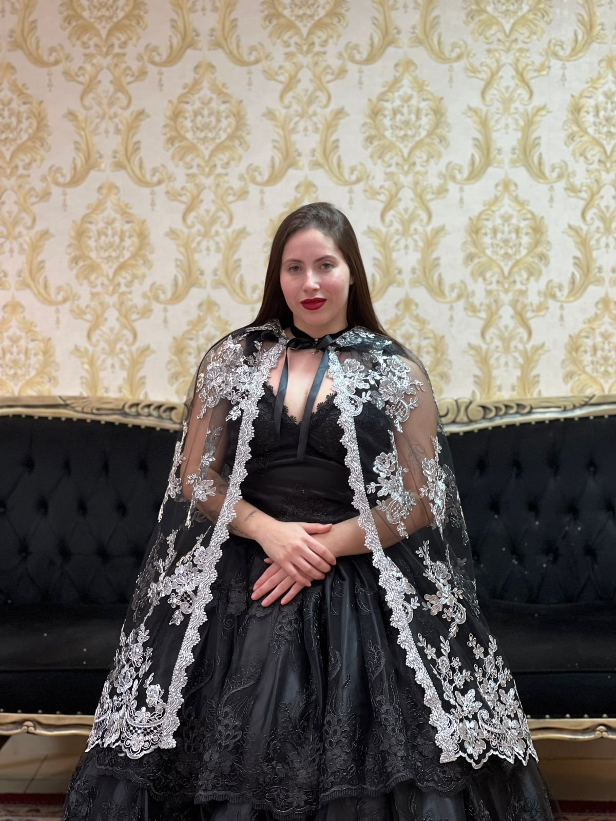 Capa Luxo Preto/Prata