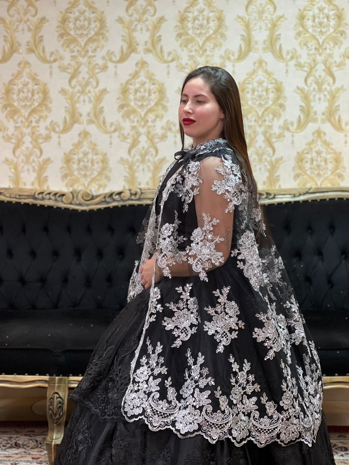 Capa Luxo Preto/Prata