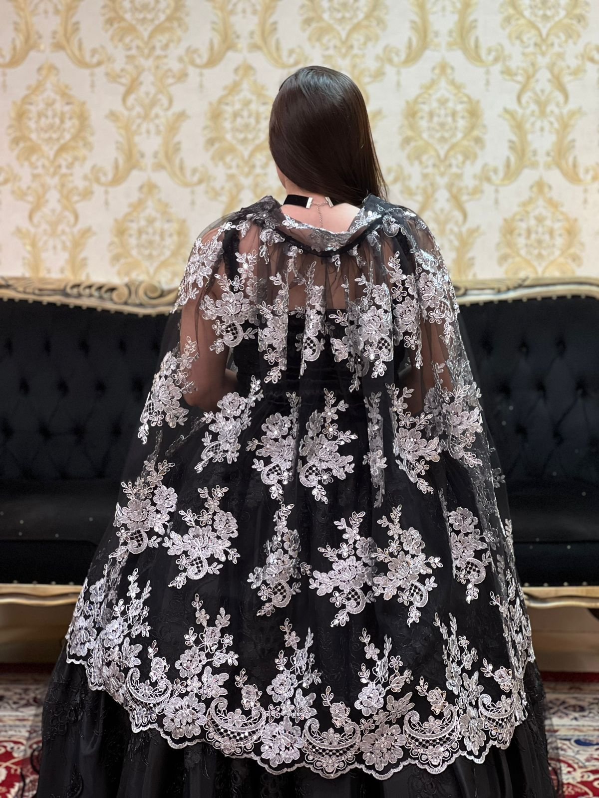 Capa Luxo Preto/Prata