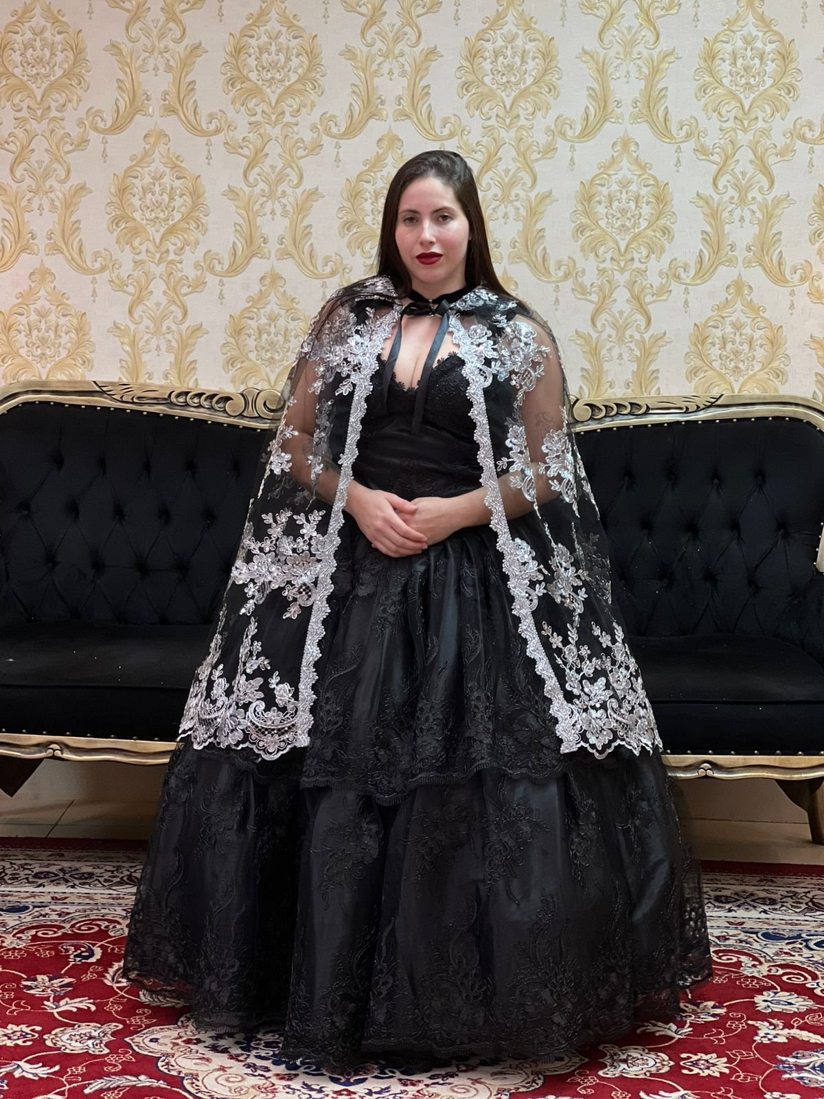 Capa Luxo Preto/Prata