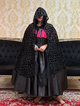 Capa Capuz Veludo/Chiffon