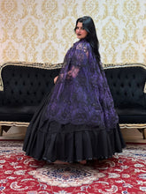 Capa Luxo Roxo/Preto